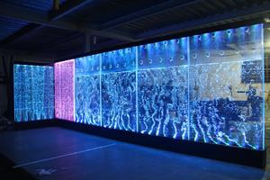 商業空間大型造景水幕墻